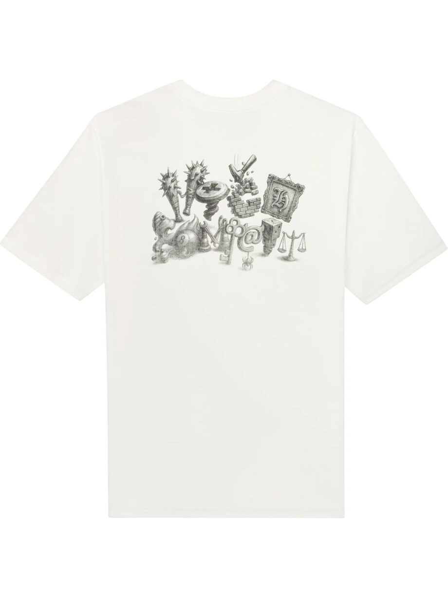 Imagem de: Camiseta HIGH Company Crazy Letters Branca