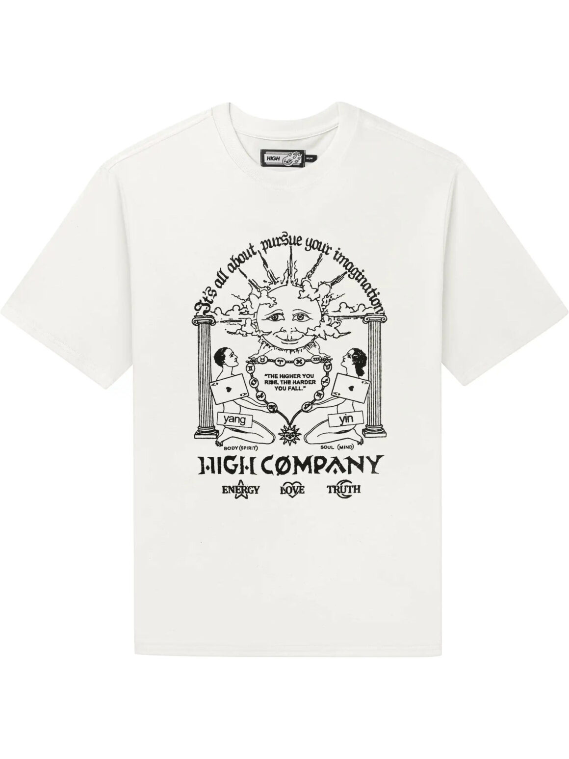 Imagem de: Camiseta HIGH Company Duality Branca