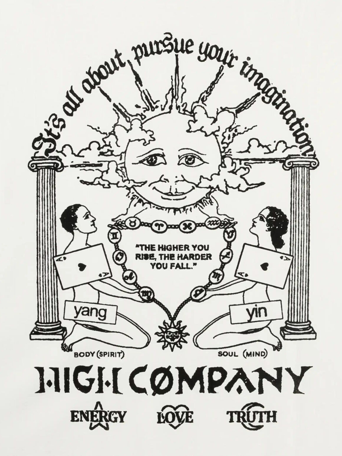 Imagem de: Camiseta HIGH Company Duality Branca