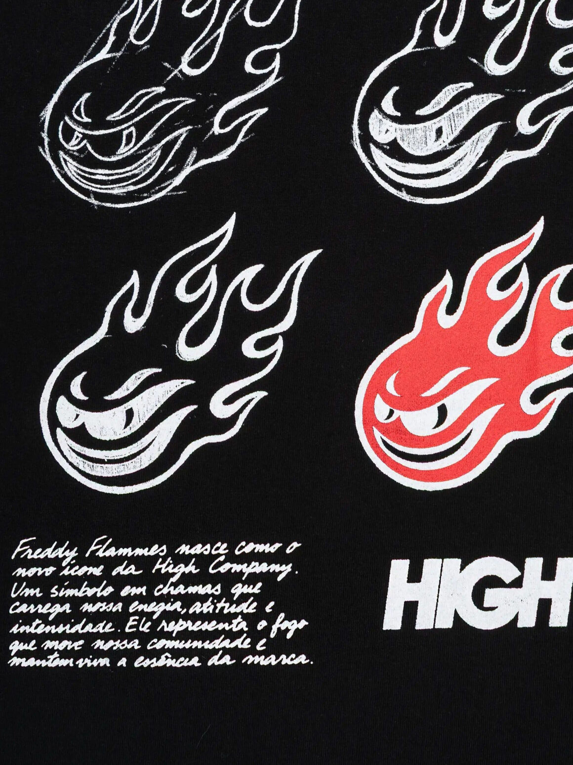 Imagem de: Camiseta HIGH Company Freddy Sketch Preta