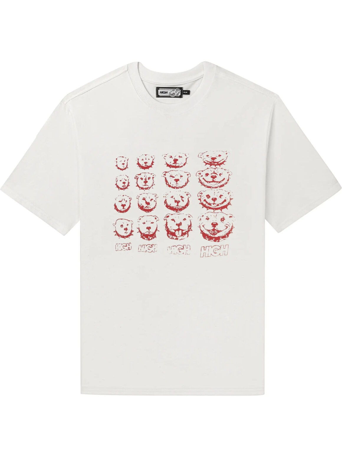 Imagem de: Camiseta HIGH Company Puppy Grid Branco