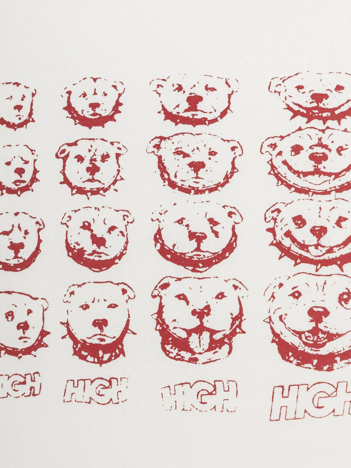 Imagem de: Camiseta HIGH Company Puppy Grid Branco