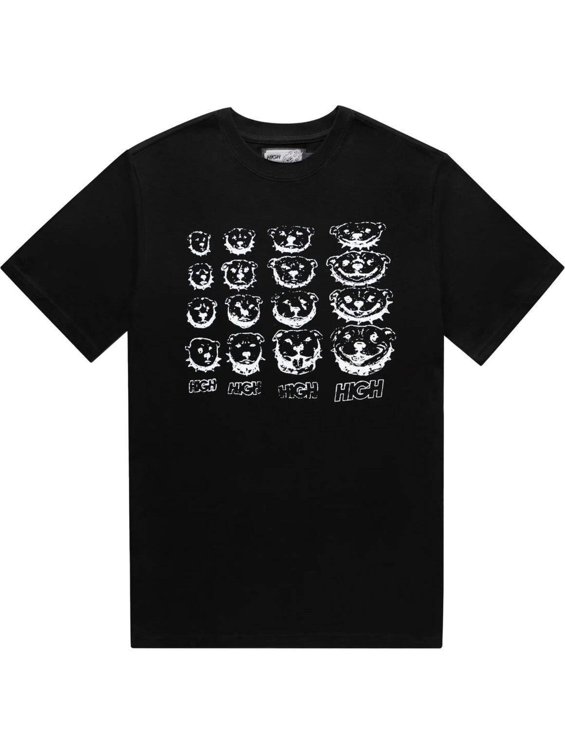 Imagem de: Camiseta HIGH Company Puppy Grid Preta