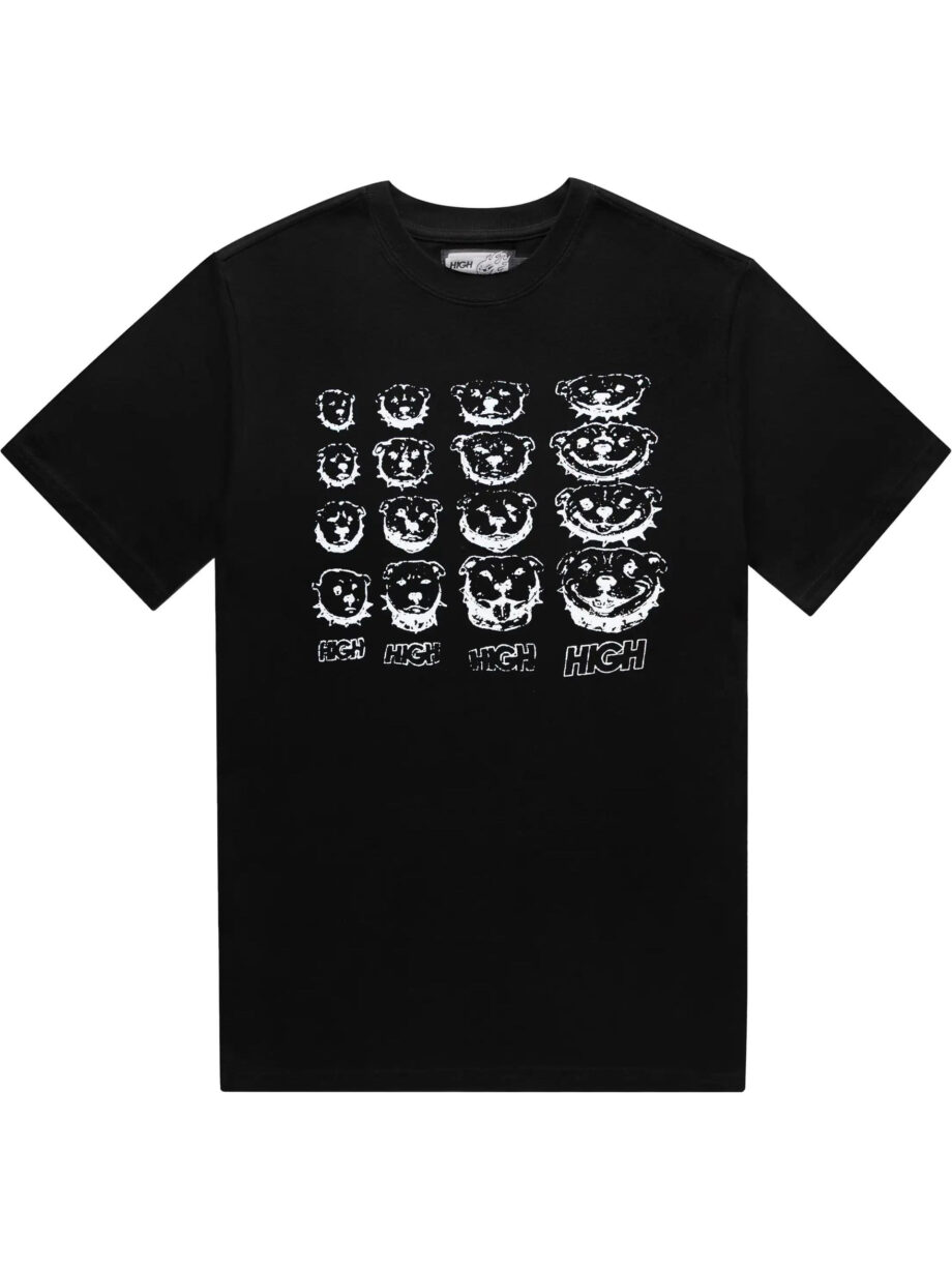 Imagem de: Camiseta HIGH Company Puppy Grid Preta