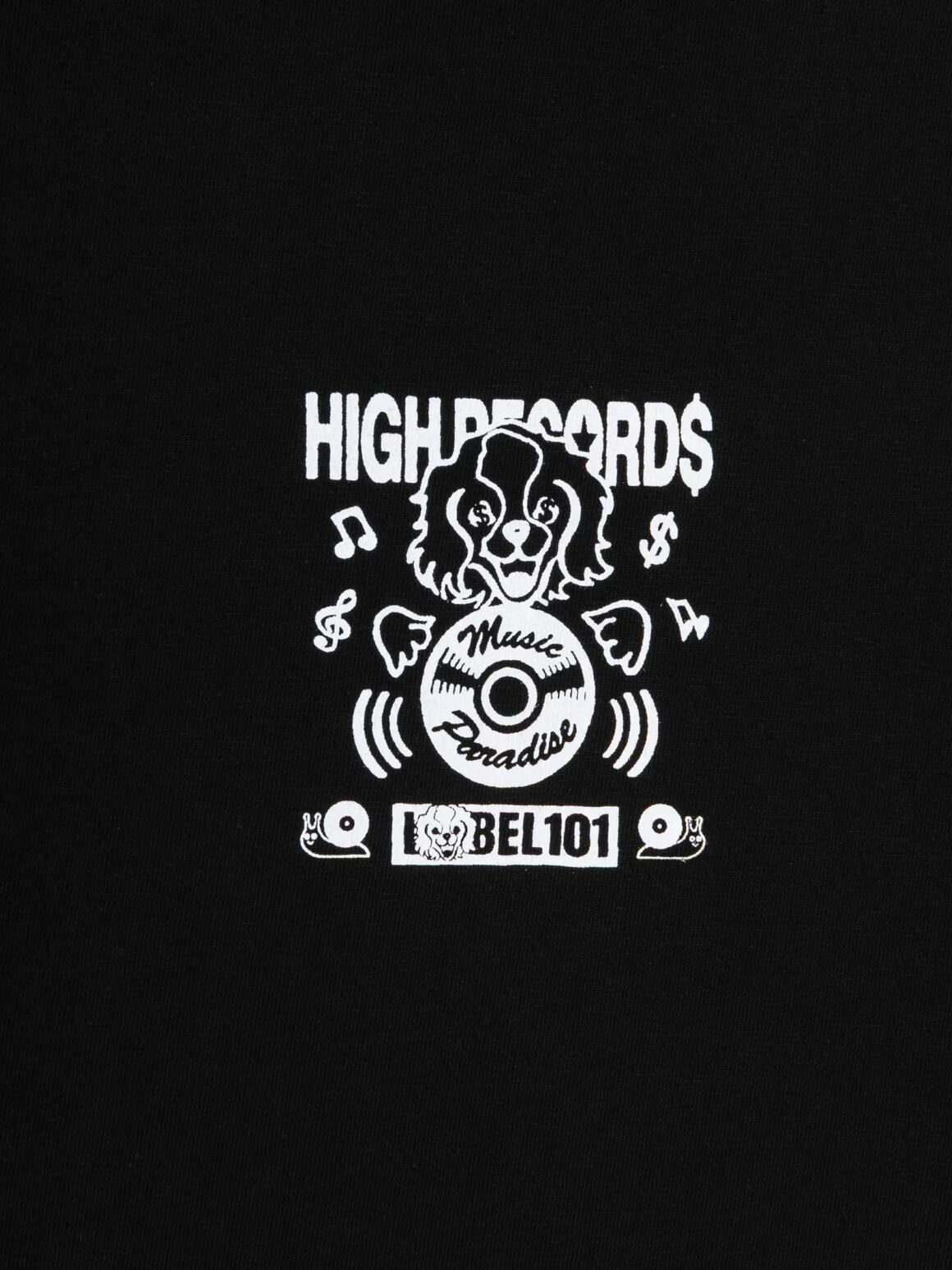Imagem de: Camiseta High Company Records Tee Preta