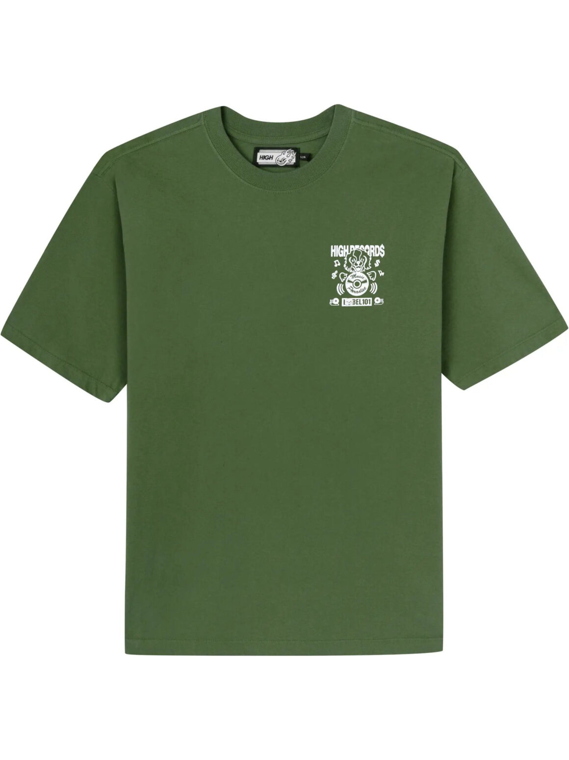 Imagem de: Camiseta HIGH Company Records Tee Verde