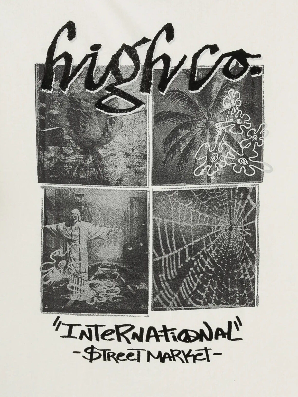 Imagem de: Camiseta HIGH Company Street Market Branca