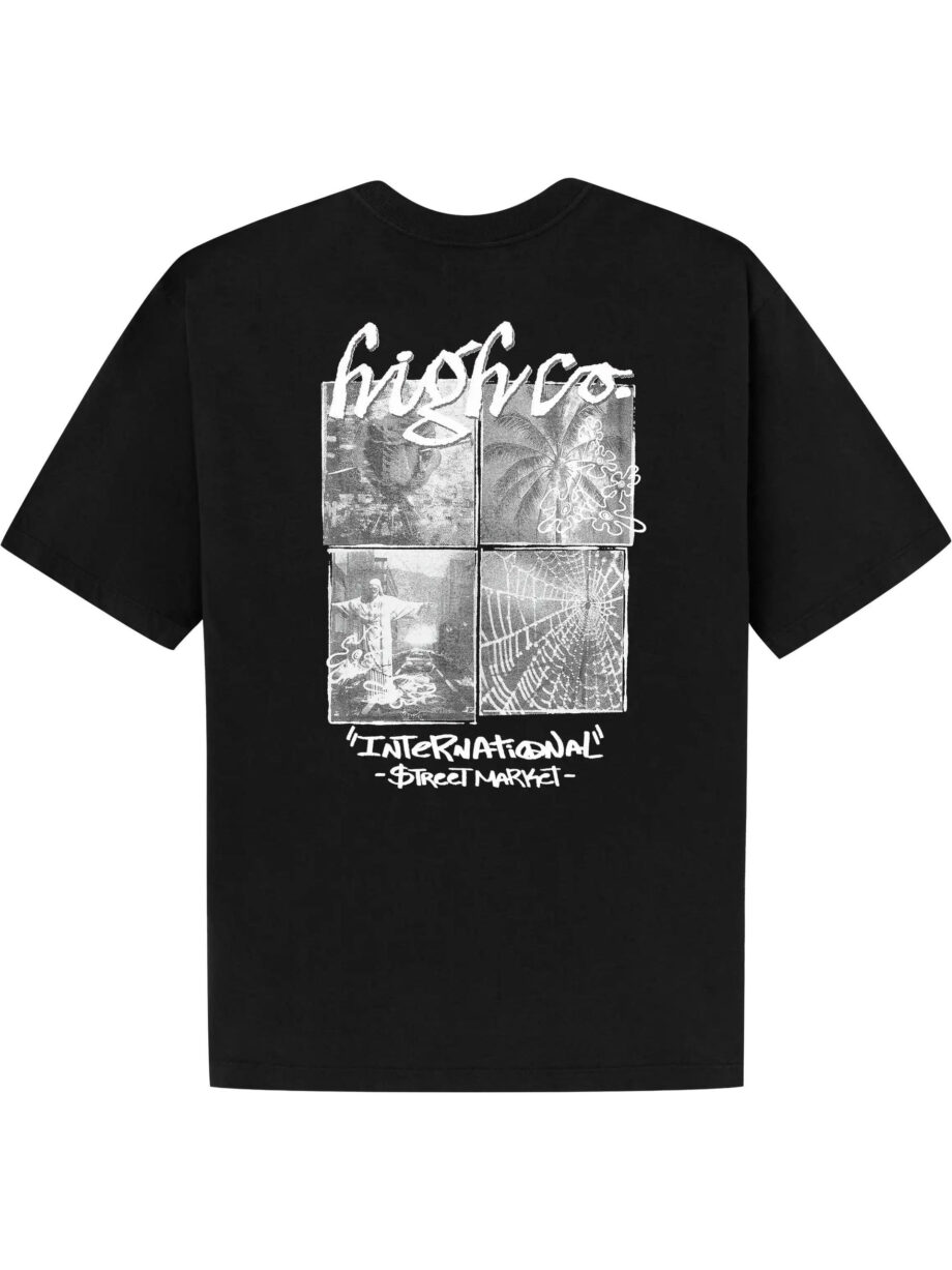 Imagem de: Camiseta HIGH Company Street Market Preta