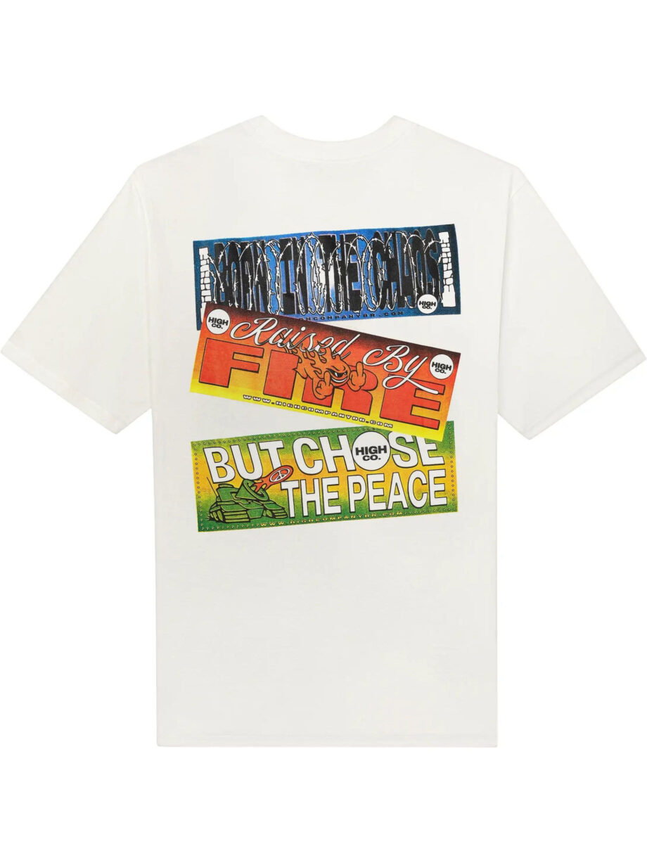 Imagem de: Camiseta HIGH Company Ticket Branca