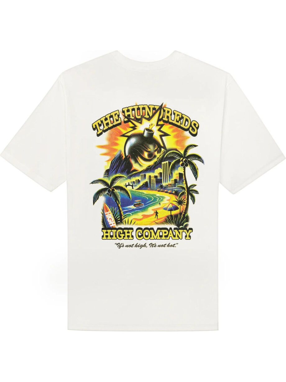 Imagem de: Camiseta HIGH Company X The Hundreds Adam Bomb Beach Branco