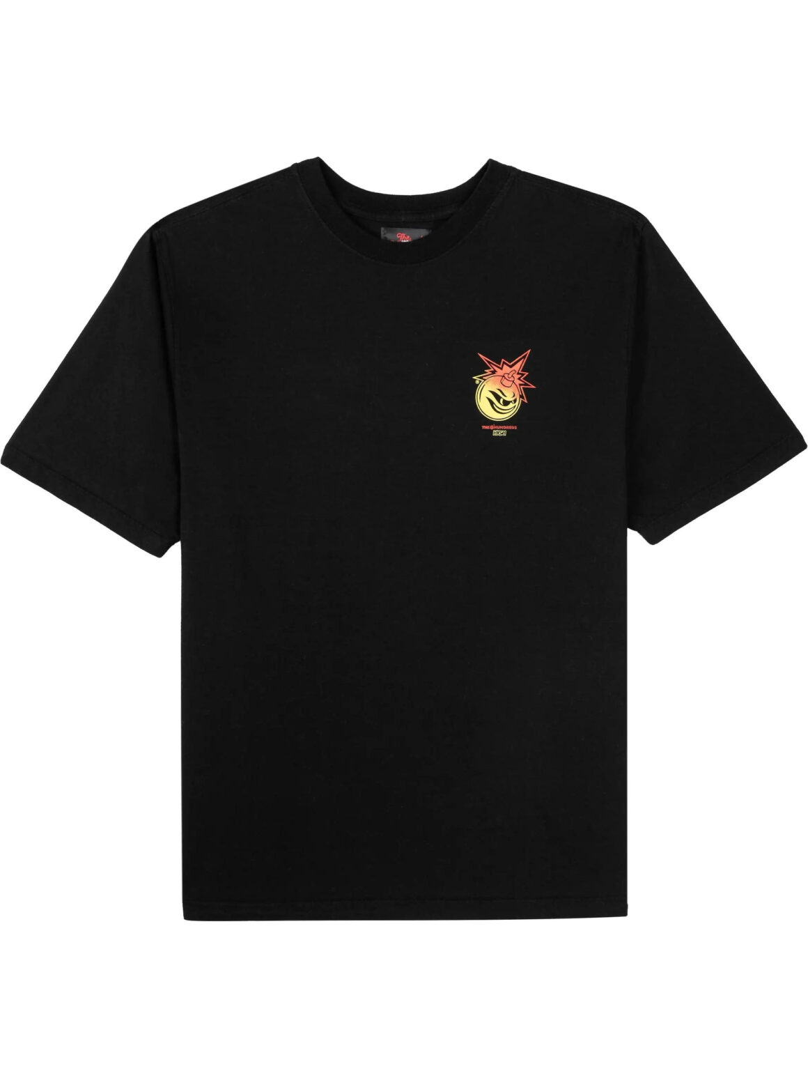 Imagem de: Camiseta HIGH Company X The Hundreds Adam Bomb Flames Preto Lavado