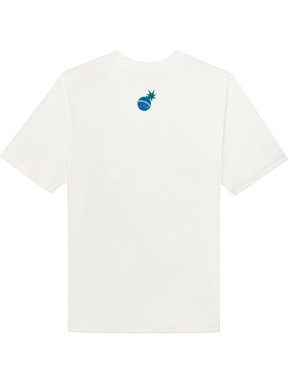 Imagem de: Camiseta HIGH Company X The Hundreds Flames Bar Logo Branca