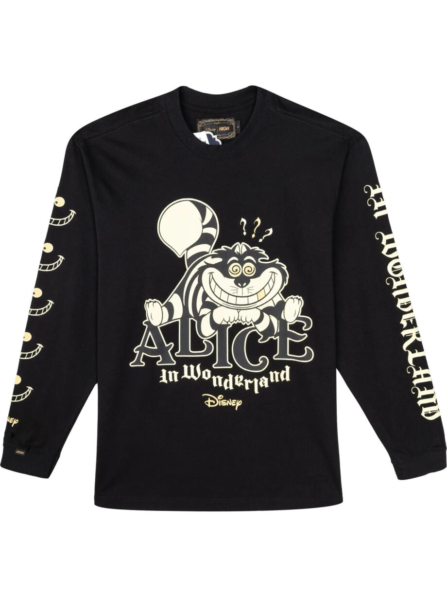 Imagem de: Camiseta manga longa HIGH Company Cheshire Preta