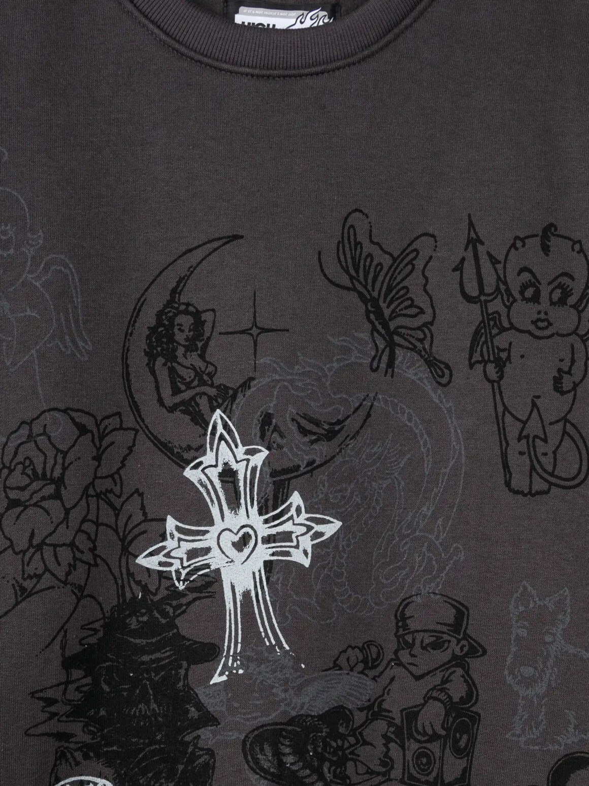 Imagem de: Moletom Crewneck HIGH Company Freeline Marrom