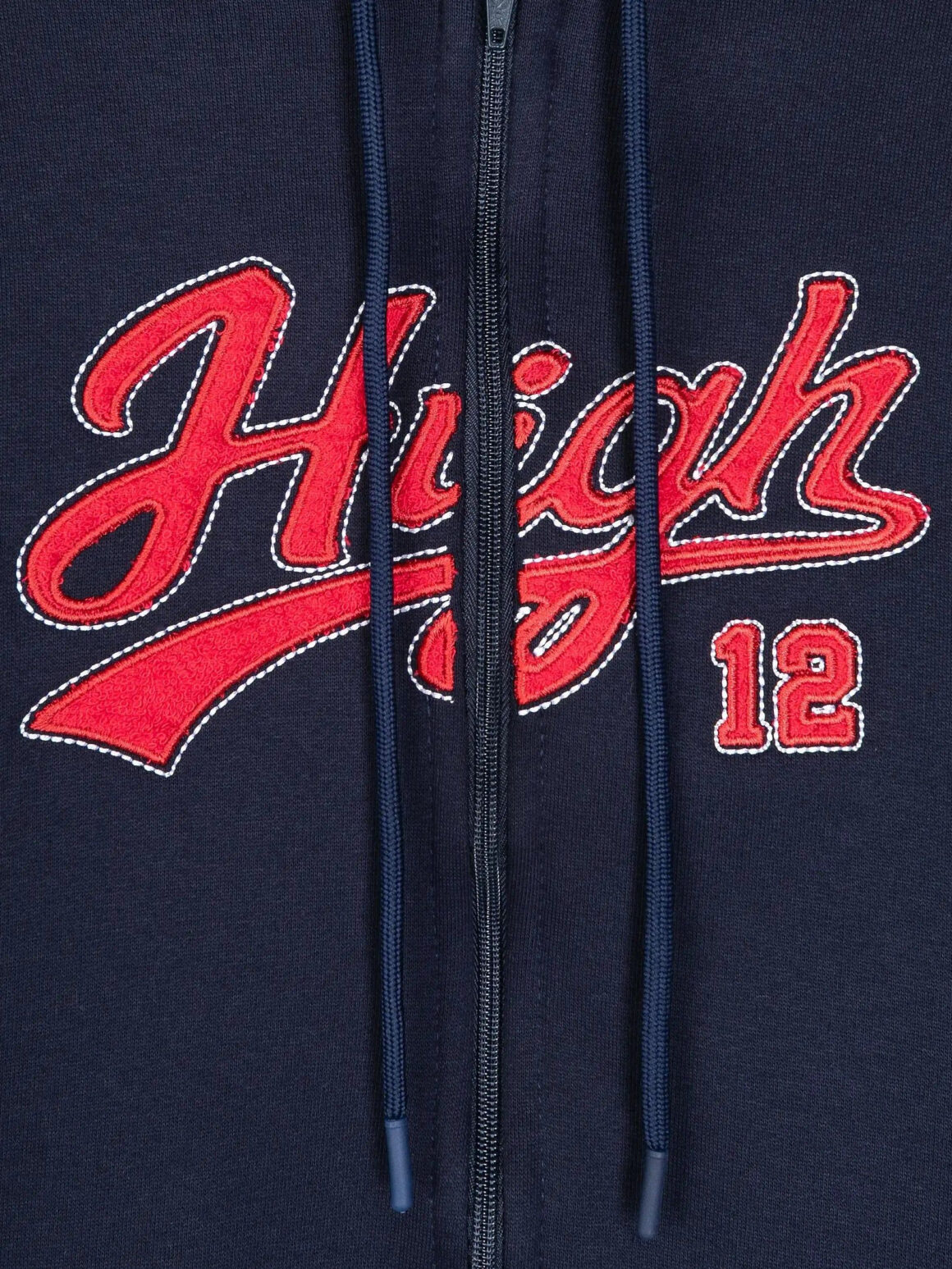 Imagem de: Moletom HIGH Company Prime 12 Fleece Azul Marinho