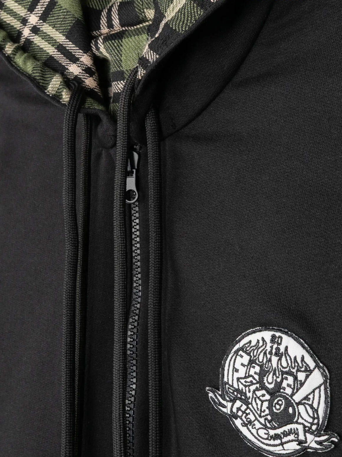 Imagem de: Moletom High Company Reversible Plaid Hoodie Preto