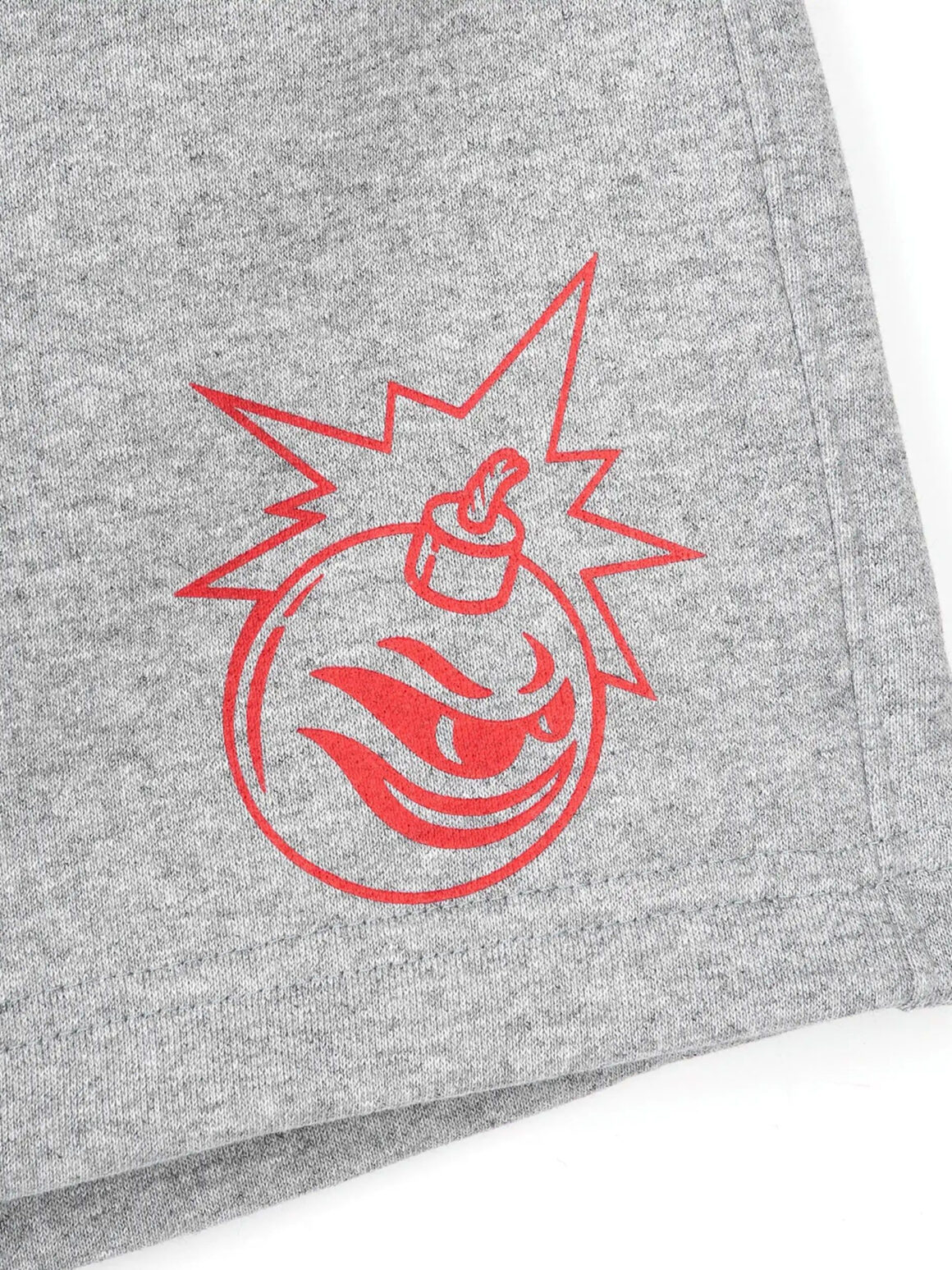 Imagem de: Shorts High Company X The Hundreds Sweatshorts Cinza Mescla