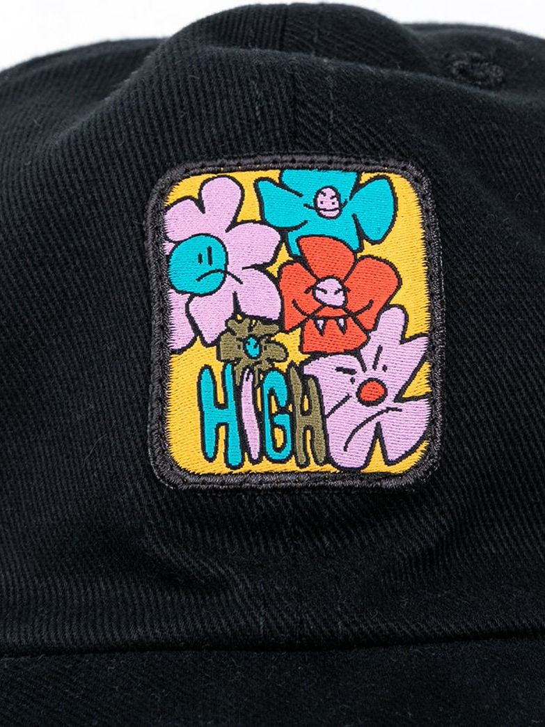 Imagem de: Boné HIGH Company Bloom 6 Panel Preto