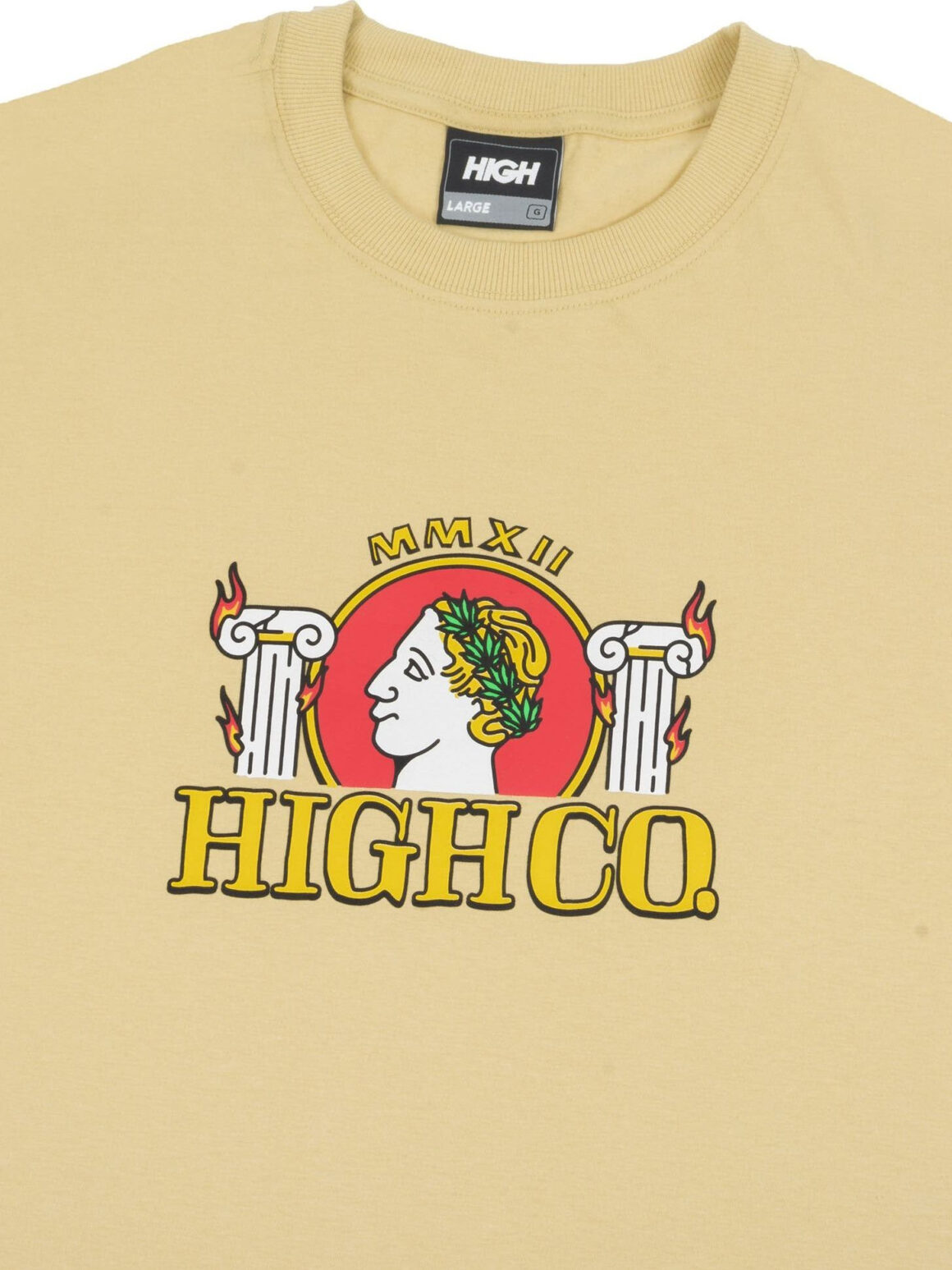 Imagem de: Camiseta HIGH Company Ceaser Areia