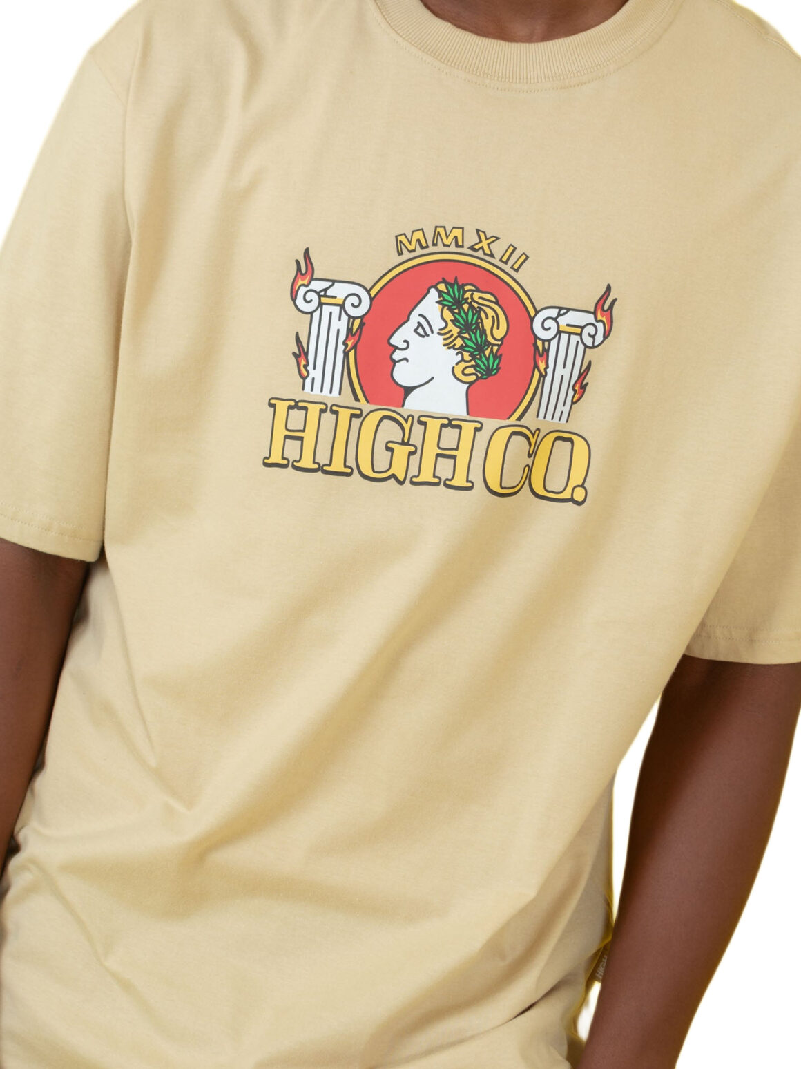 Imagem de: Camiseta HIGH Company Ceaser Areia