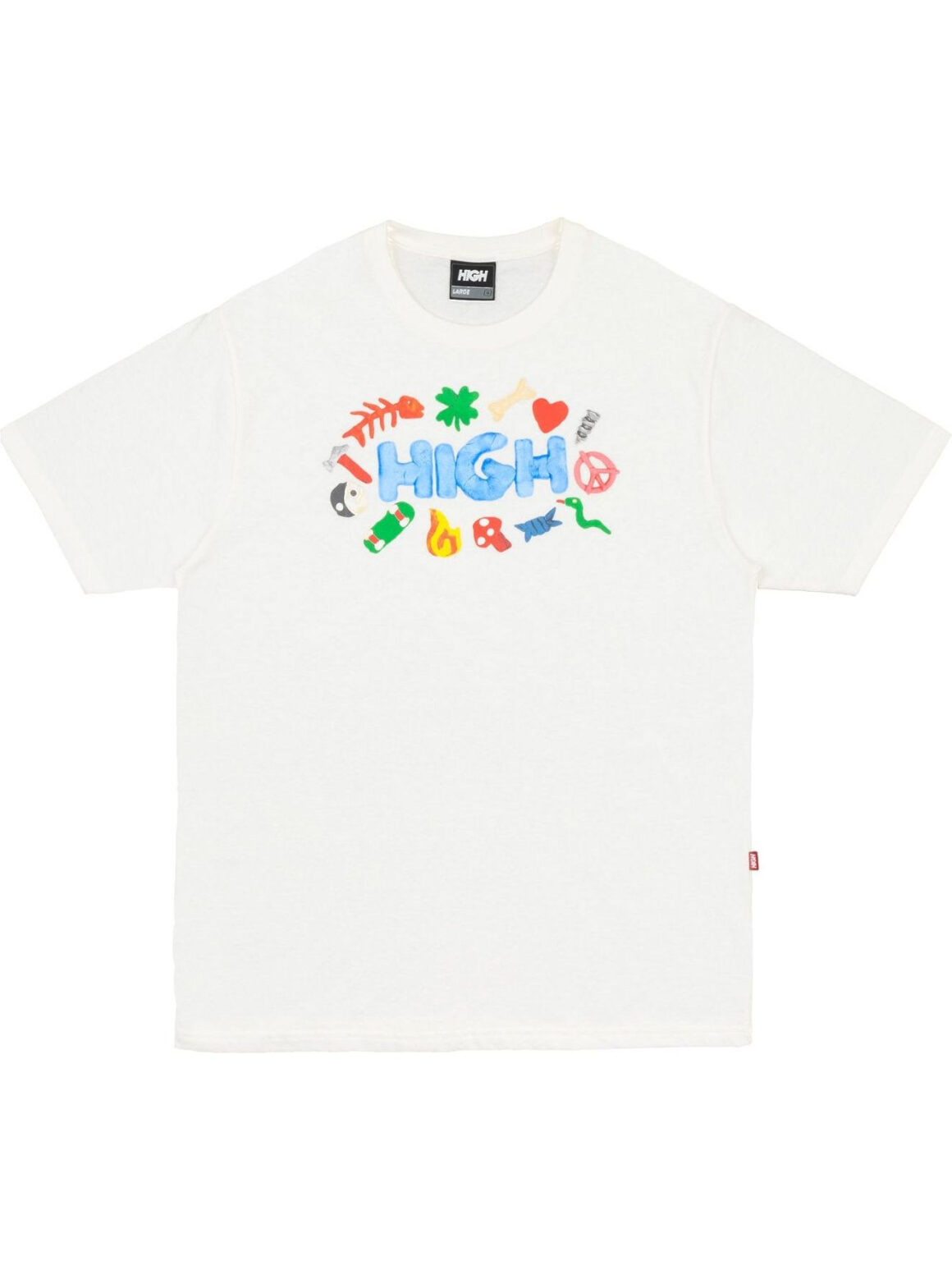 Imagem de: Camiseta HIGH Company Clay White