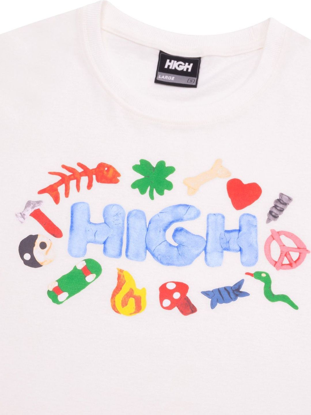 Imagem de: Camiseta HIGH Company Clay White