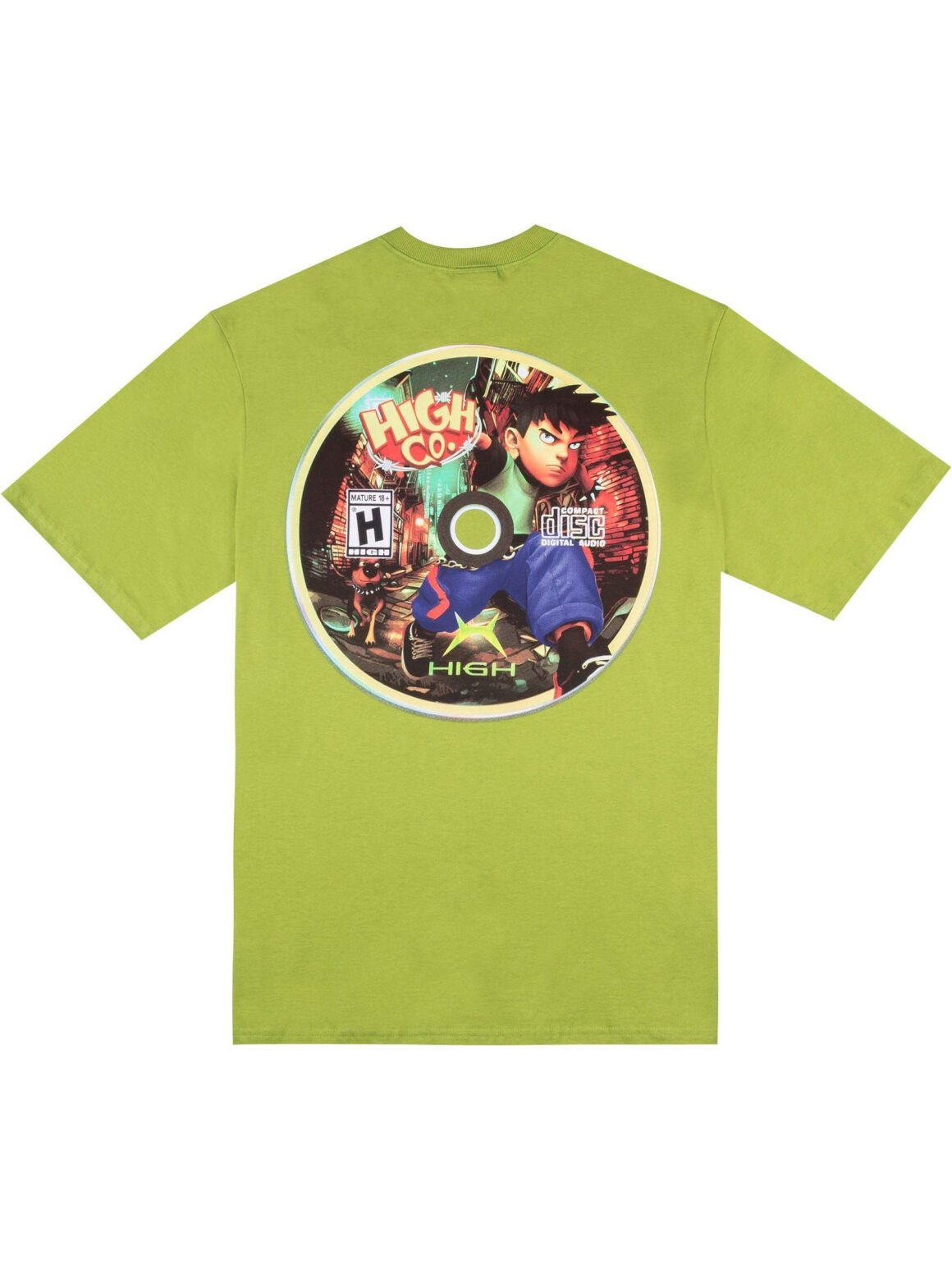 Imagem de: Camiseta HIGH Company DVD Swamp Verde Claro