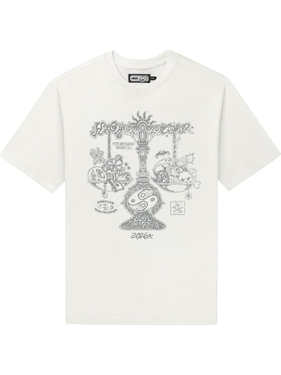 Imagem de: Camiseta HIGH Company Equilibrium Branco