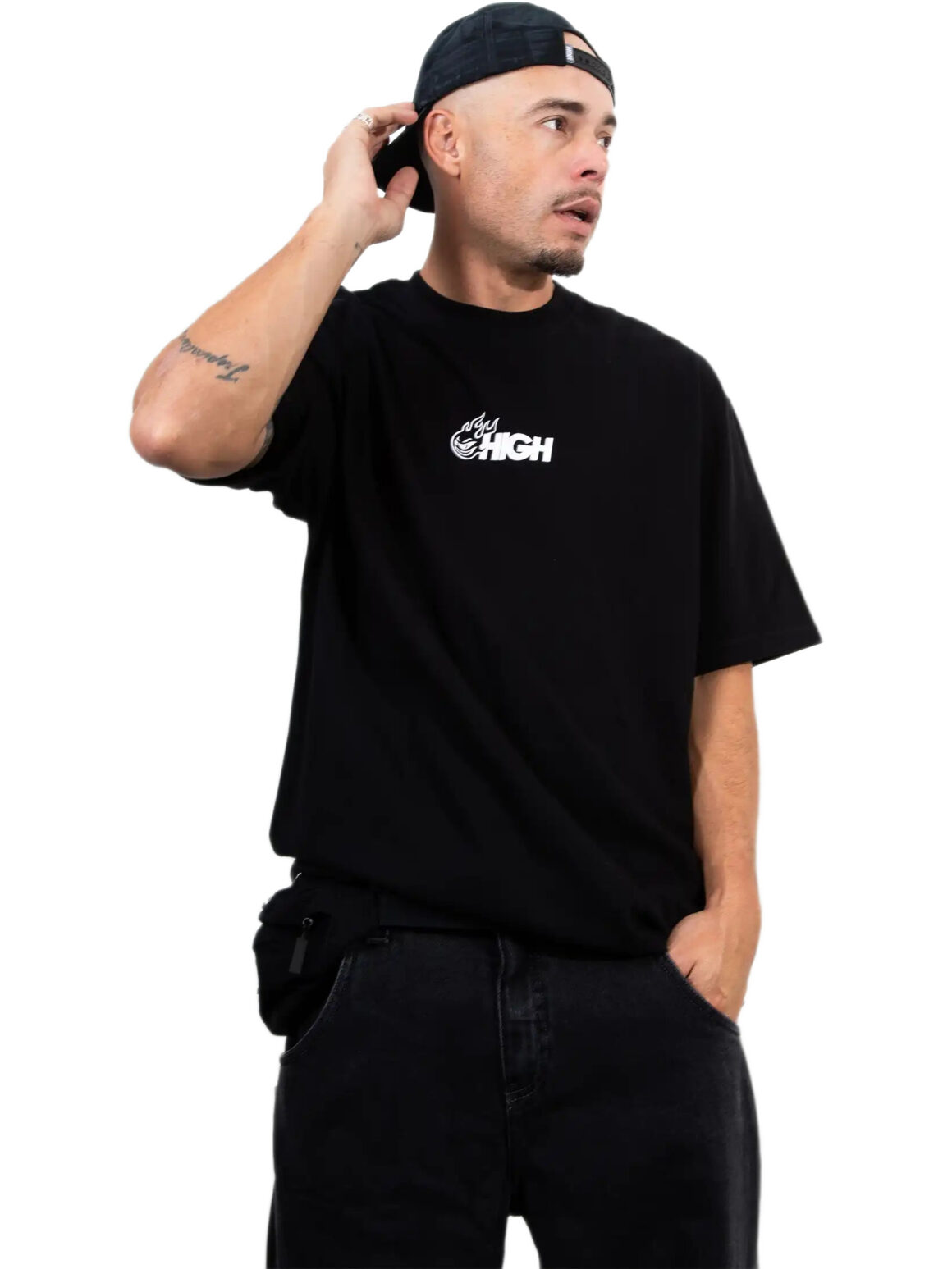 Imagem de: Camiseta HIGH Company Freddy Flames Preta
