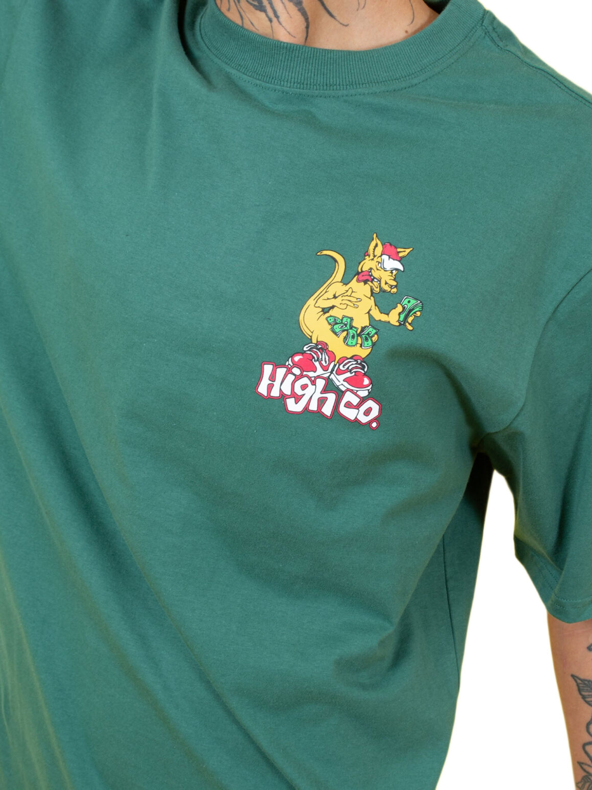 Imagem de: Camiseta HIGH Company Kangaroo Verde