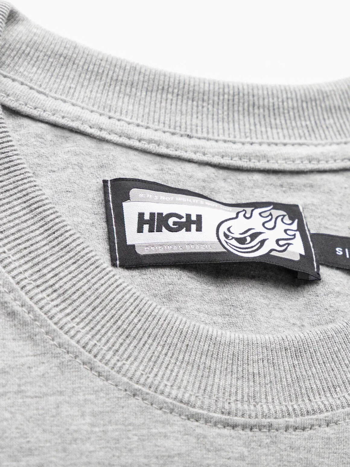 Imagem de: Camiseta HIGH Company Lift Cinza Mescla