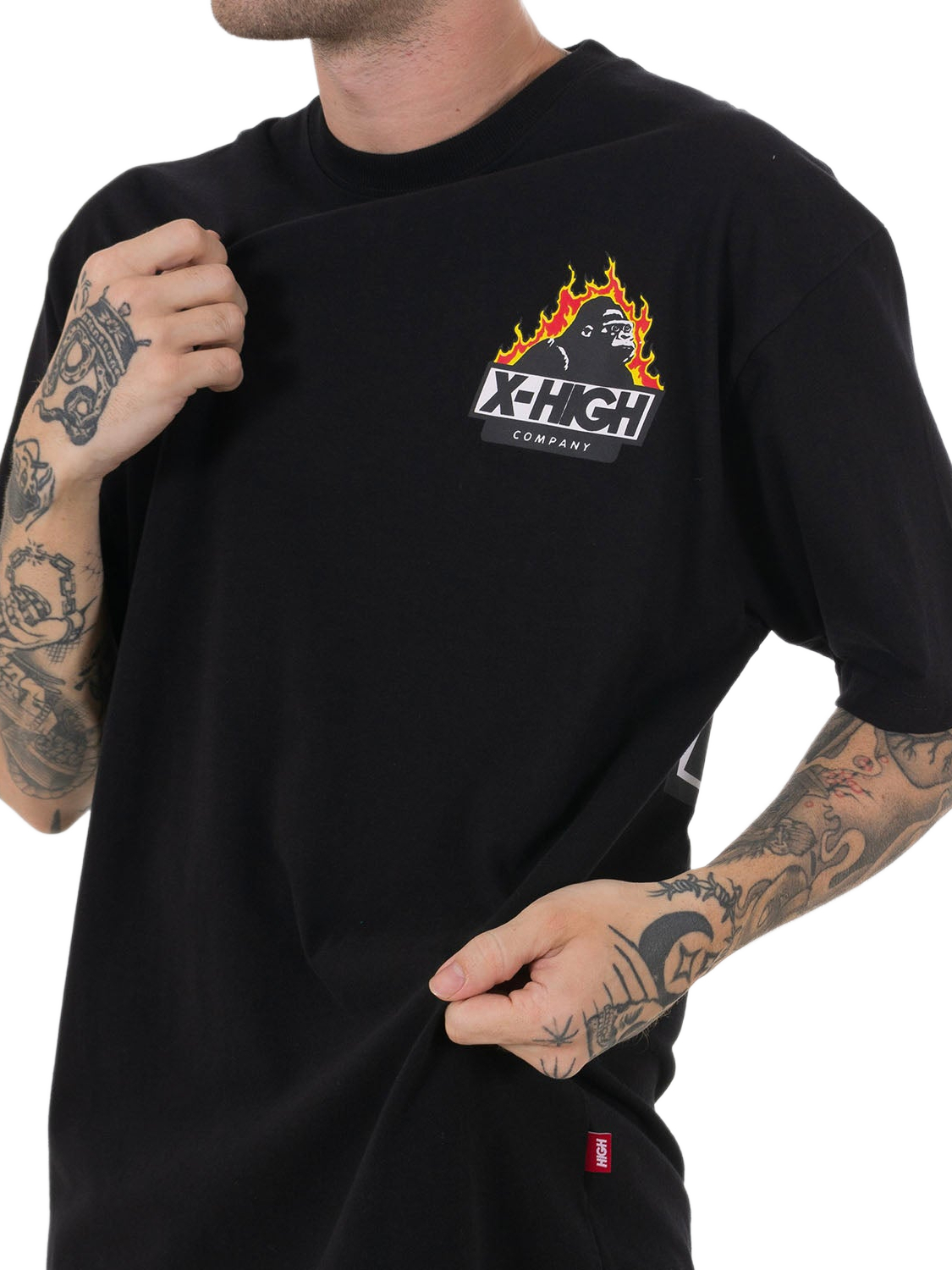 Imagem de: Camiseta HIGH Company Logo X-HIGH Preta