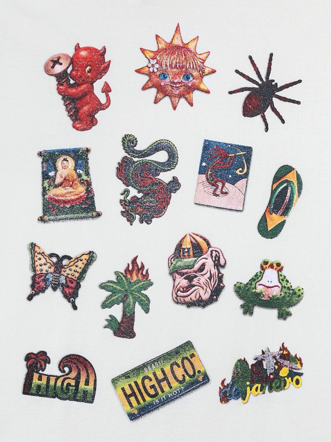Imagem de: Camiseta HIGH Company Magnets Branca