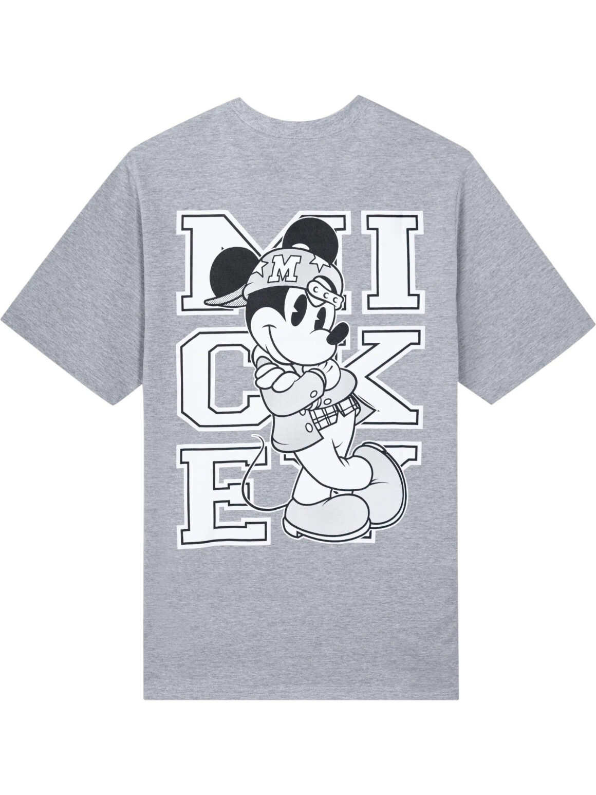 Imagem de: Camiseta HIGH Company Mickey Script Cinza Mescla