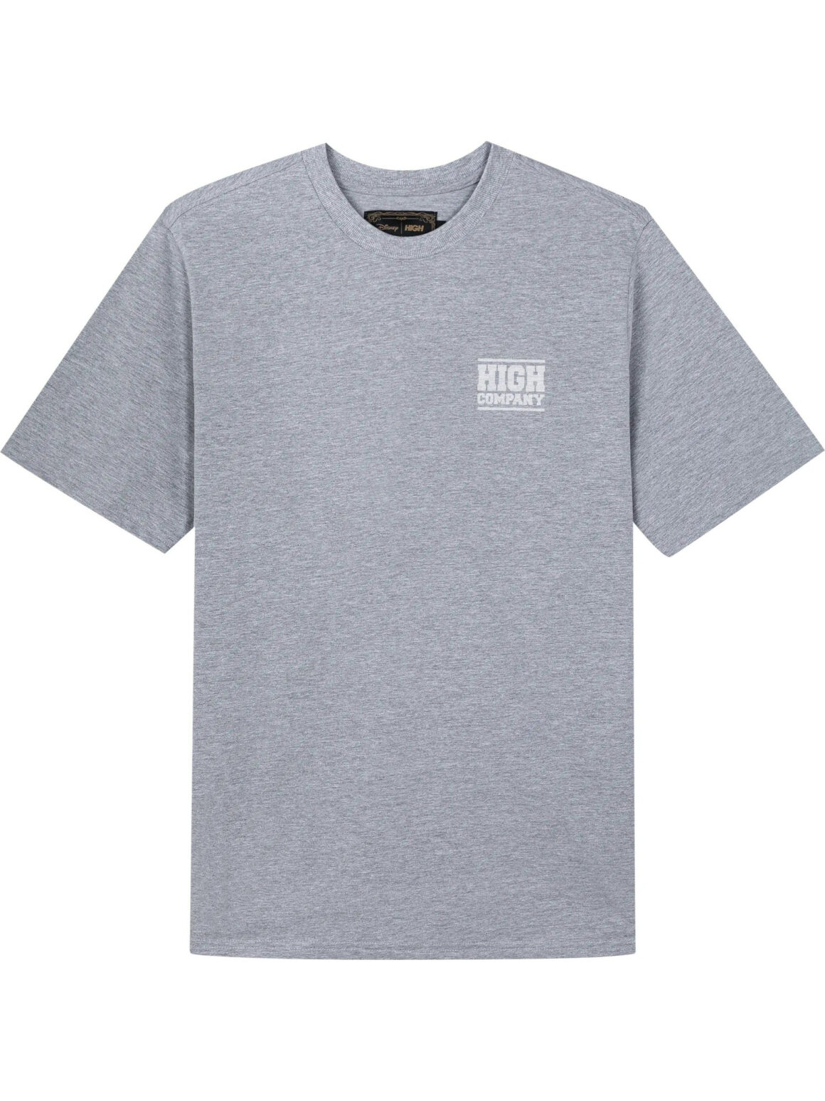Imagem de: Camiseta HIGH Company Mickey Script Cinza Mescla