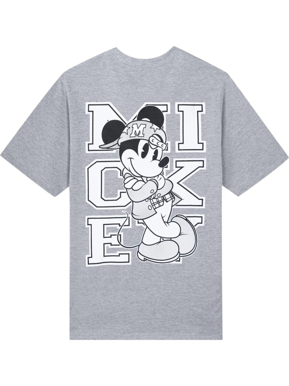Imagem de: Camiseta HIGH Company Mickey Script Cinza Mescla