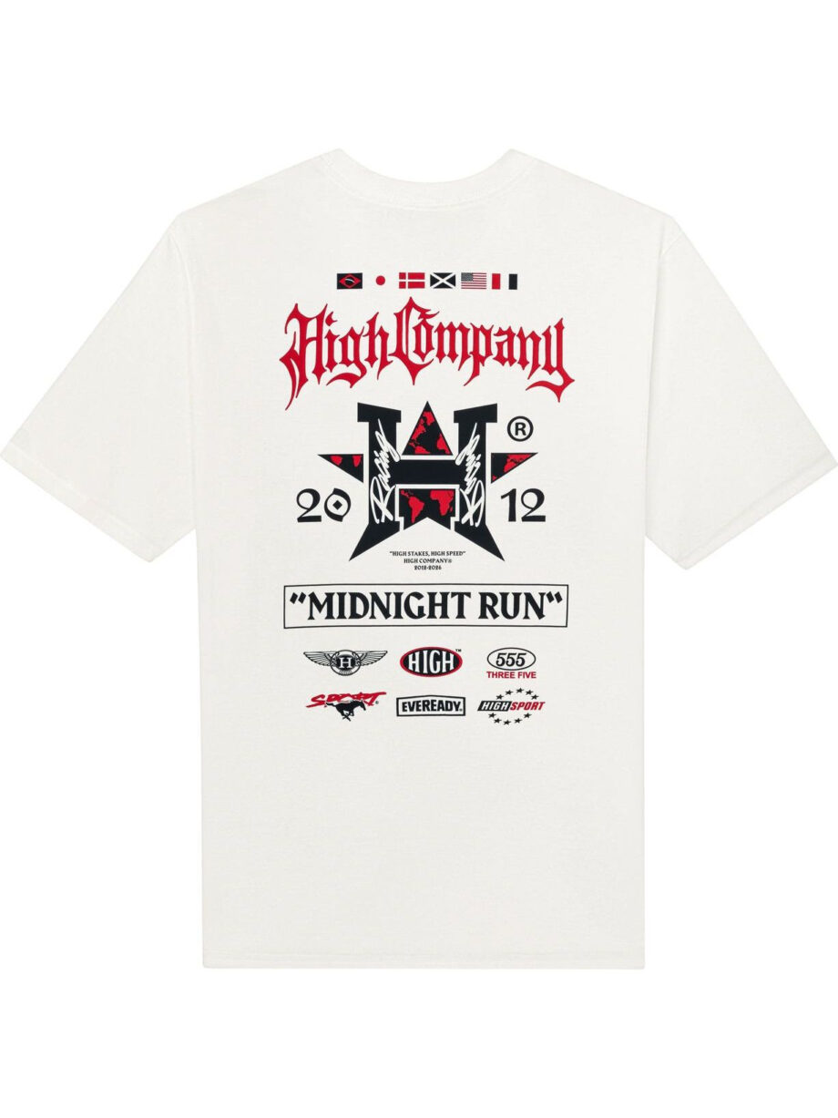 Imagem de: Camiseta HIGH Company Midnight Run Branca