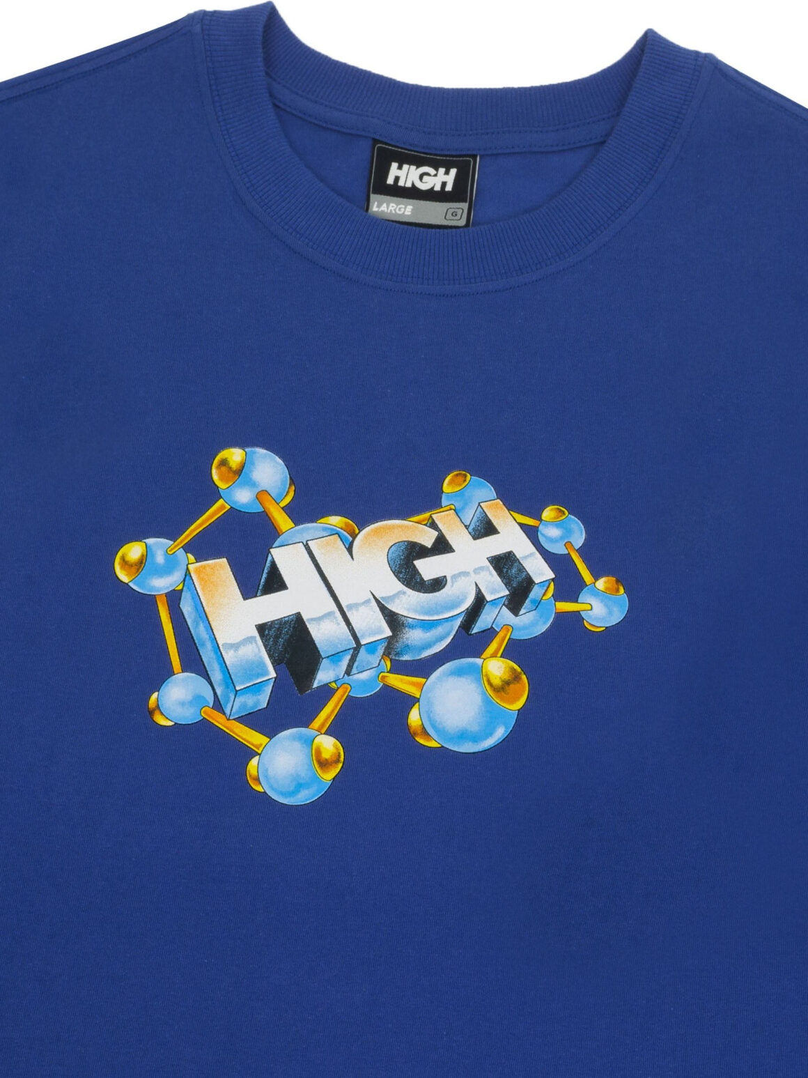 Imagem de: Camiseta HIGH Company Molecules Azul