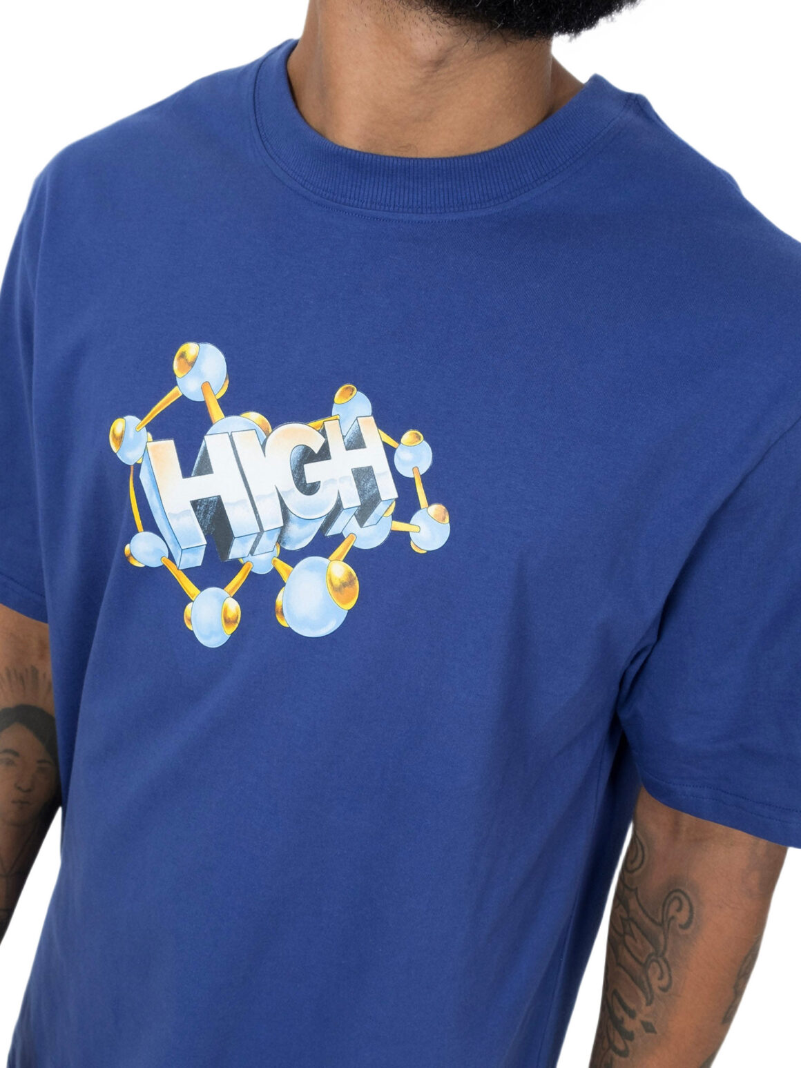 Imagem de: Camiseta HIGH Company Molecules Azul