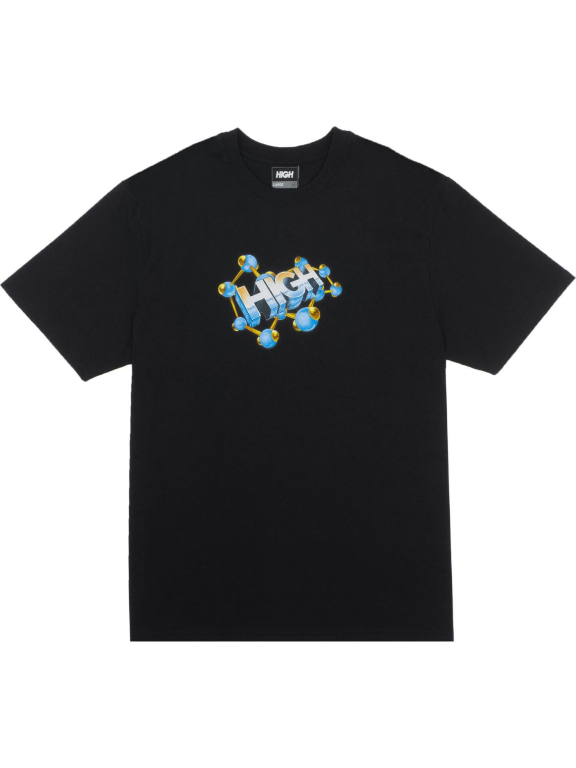 Imagem de: Camiseta HIGH Company Molecules Preta