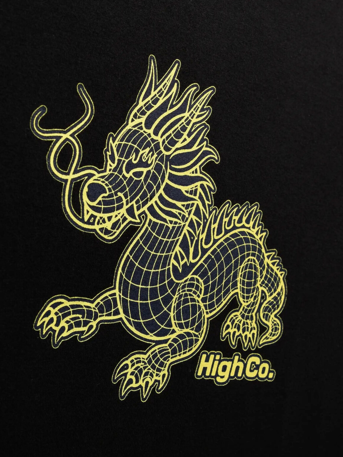 Imagem de: Camiseta HIGH Company Night Dragon Preto