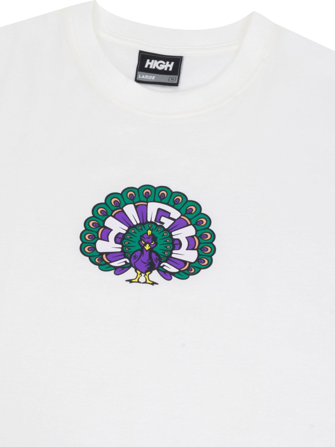 Imagem de: Camiseta HIGH Company Peacock Branca