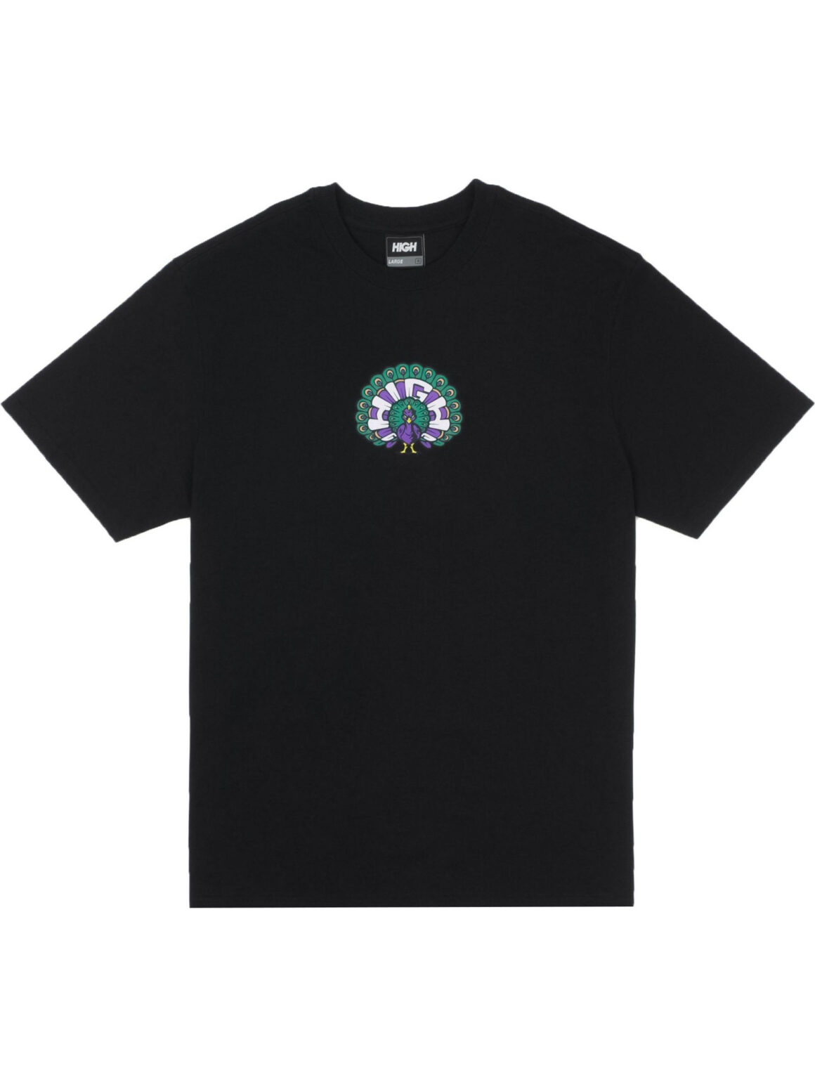 Imagem de: Camiseta HIGH Company Peacock Preta