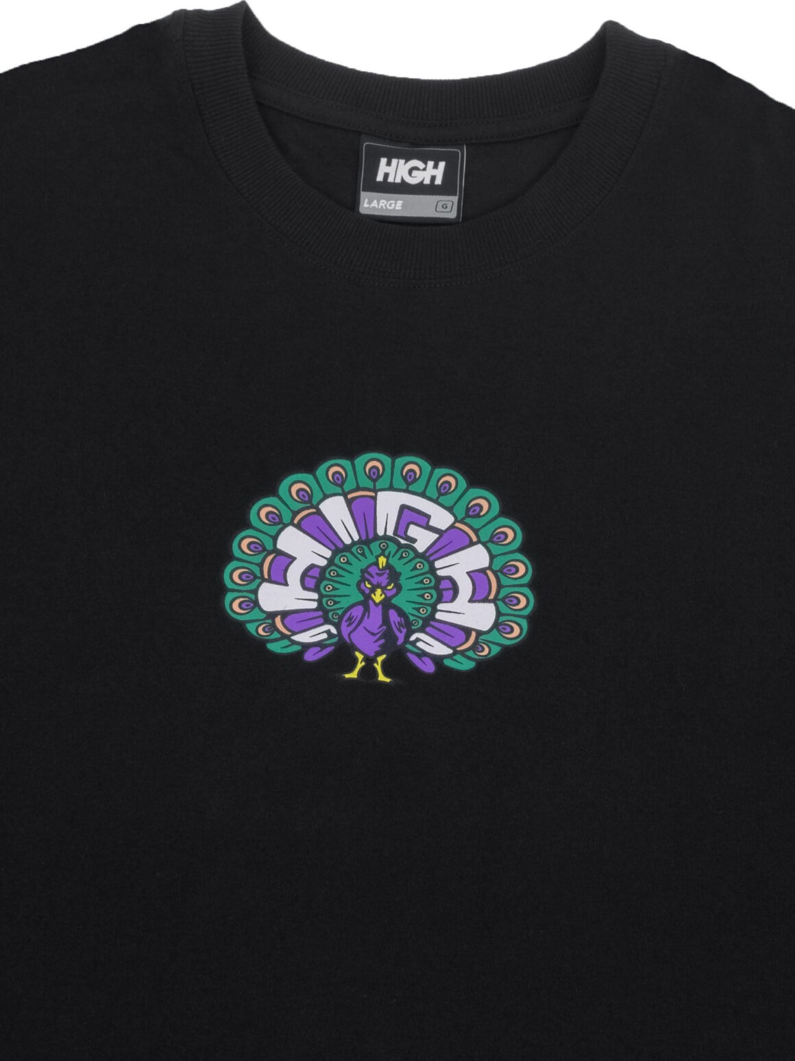 Imagem de: Camiseta HIGH Company Peacock Preta