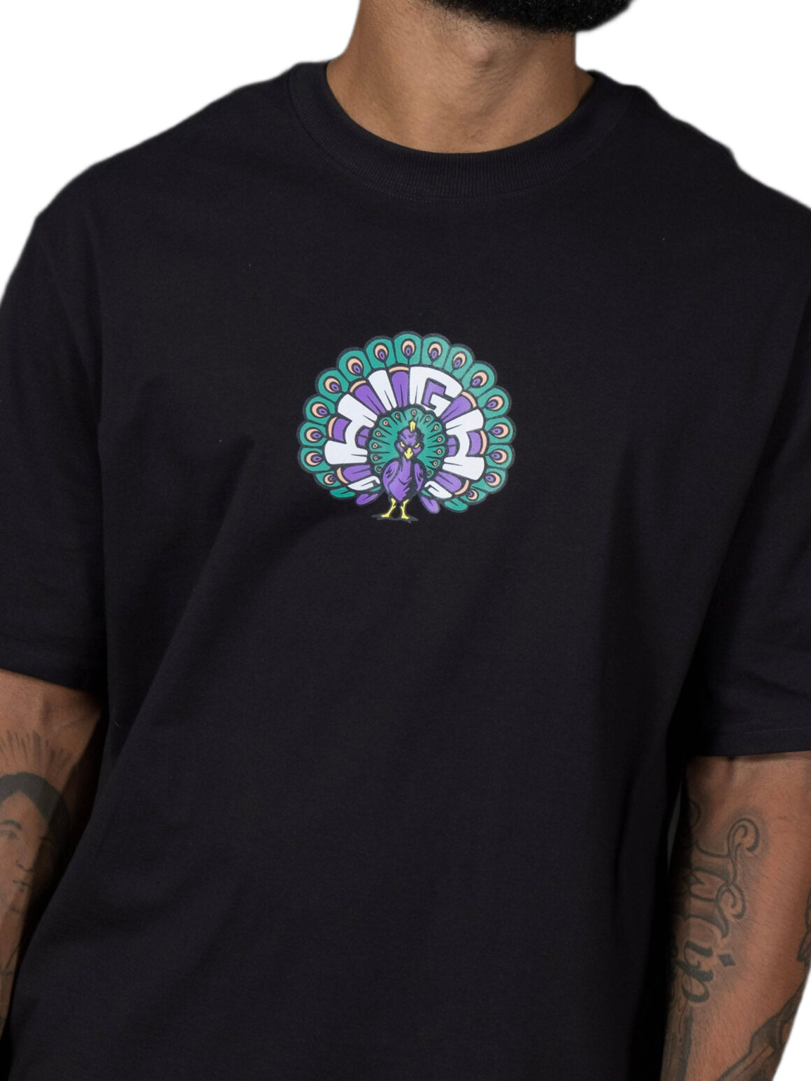 Imagem de: Camiseta HIGH Company Peacock Preta