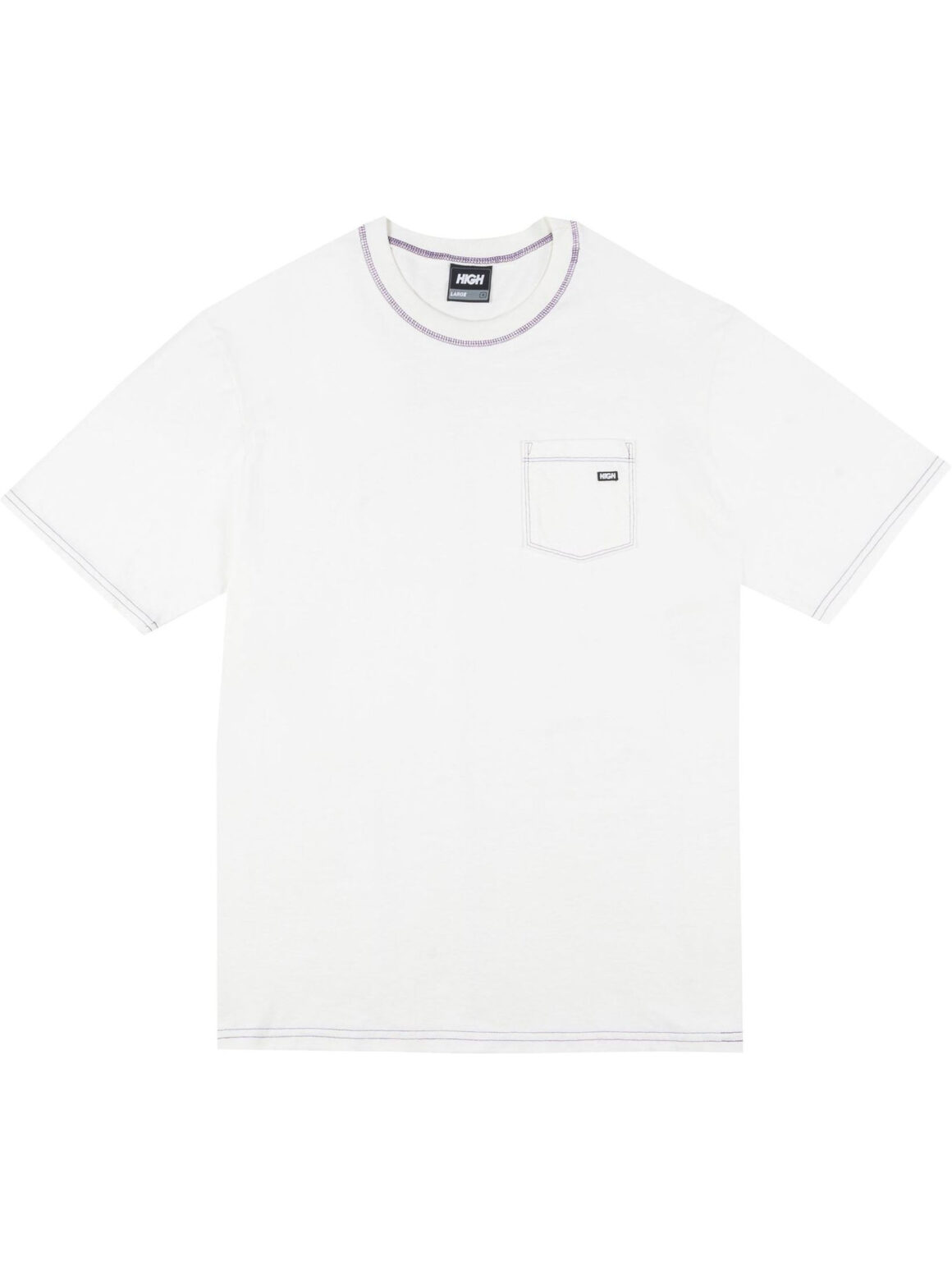 Imagem de: Camiseta High Company Pocket Tee Colored Branca