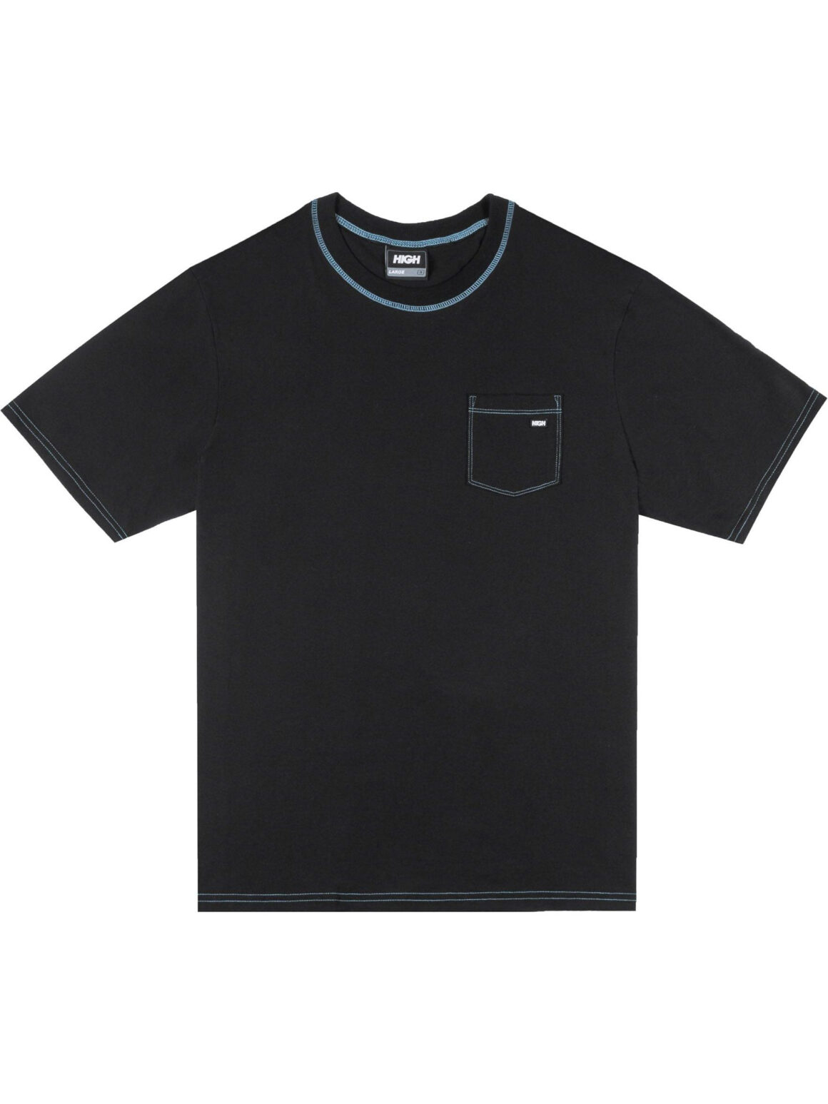 Imagem de: Camiseta HIGH Company Pocket Tee Colored Preto