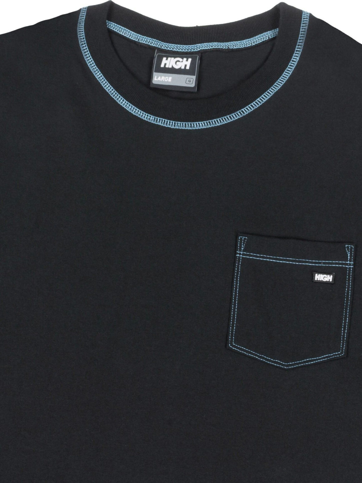 Imagem de: Camiseta HIGH Company Pocket Tee Colored Preto