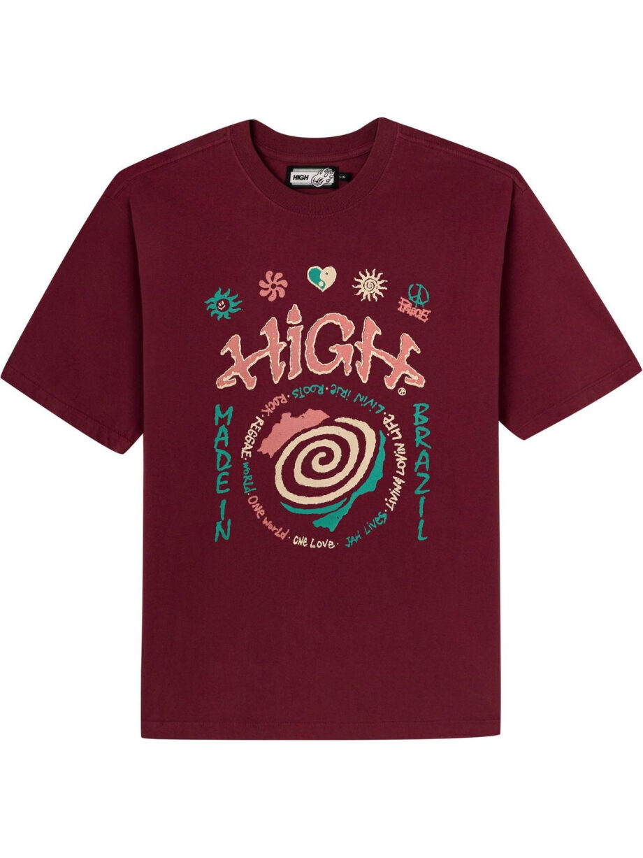 Imagem de: Camiseta HIGH Company Roots Vinho