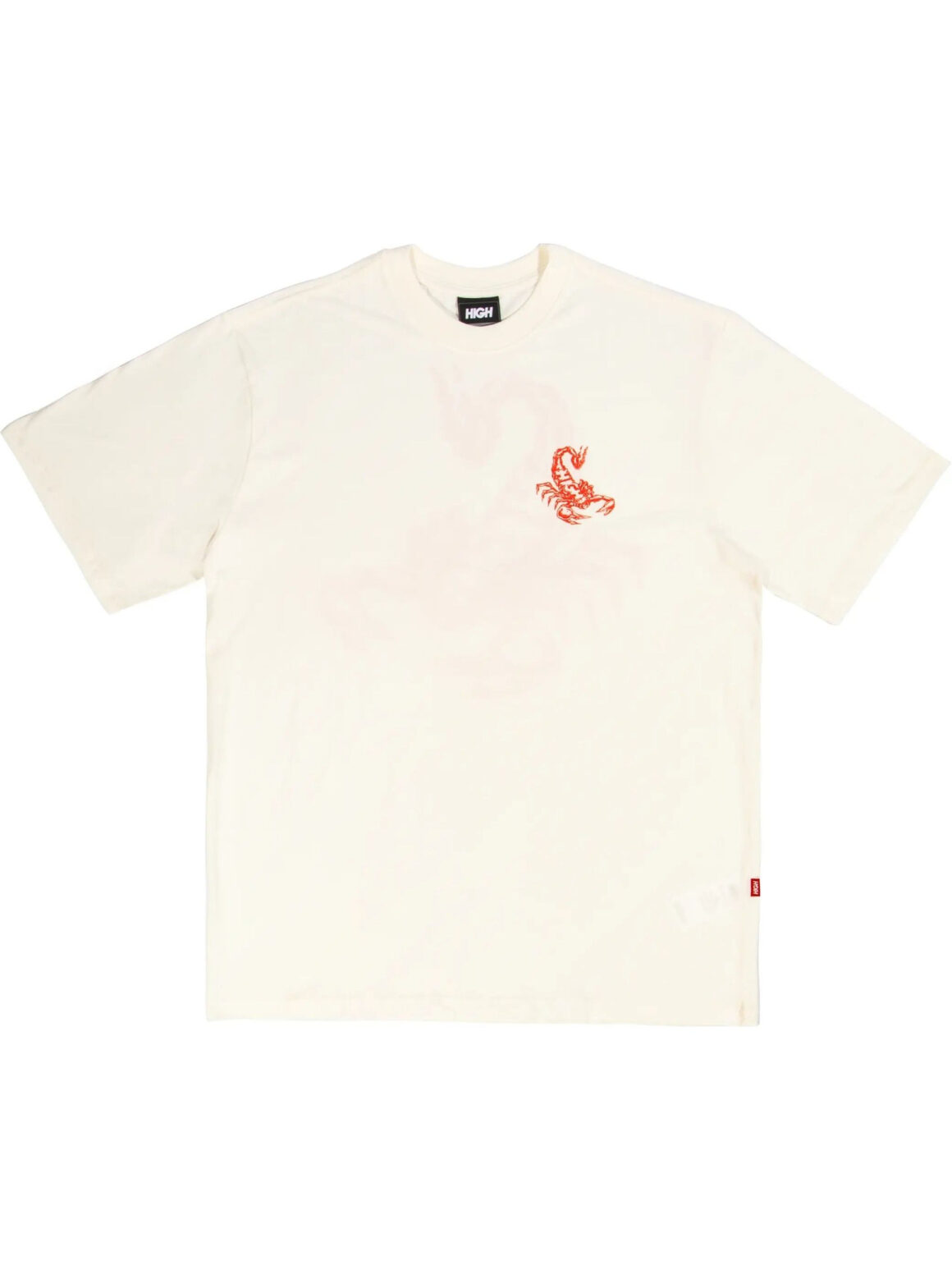 Imagem de: Camiseta HIGH Company Scorpion Branco e Vermelho
